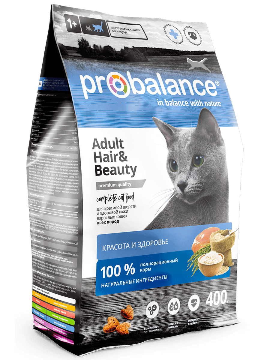 ProBalance Hair&Beauty Adult Cat, 400 гр - фото 1 - id-p208679188