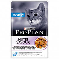 Pro Plan Nutrisavour Housecat с индейкой (желе), 85 гр