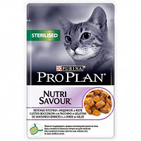 Pro Plan Nutrisavour Sterilised с индейкой (желе), 85 гр