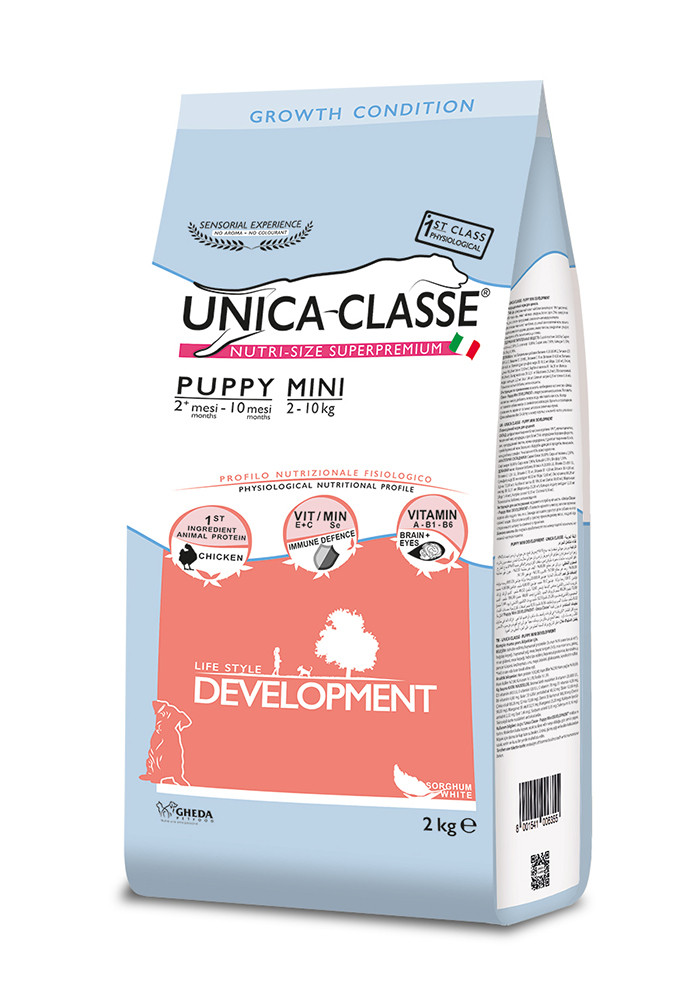 Unica Classe Puppy Mini Development (курица), 2 кг - фото 1 - id-p208679242