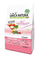 Unica Natura Unico Mini (лосось, рис и горох), 2,5 кг