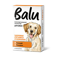 Лакомство мультивитаминное BALU для собак "Здоровые суставы и сухожилия" кальций и коллаген, 100 таб