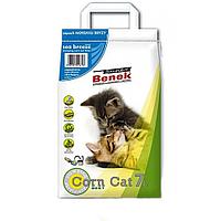 Наполнитель Super Benek Corn Cat кукурузный (Морской бриз), 25л