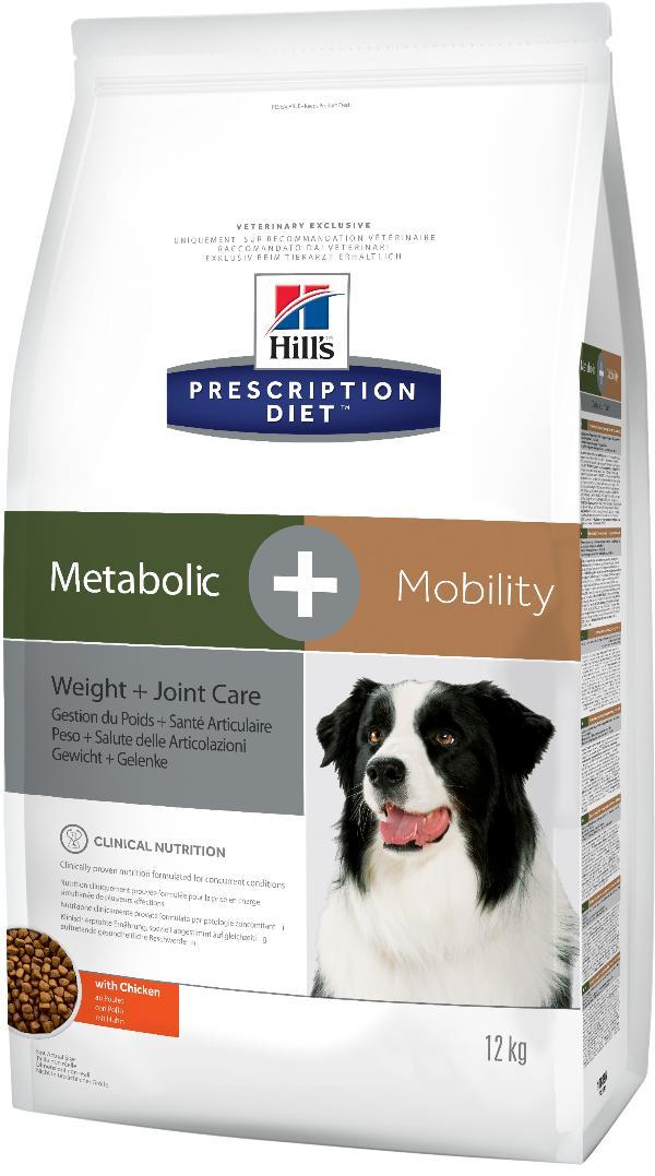 Hill's Prescription Diet Metabolic + Mobility (курица), 12 кг - фото 2 - id-p208677762