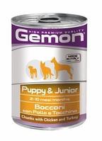 Gemon Dog Puppy Chicken/Turkey, 415 гр