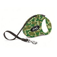 Рулетка Flexi Fashion Camouflage S, лента 3 м