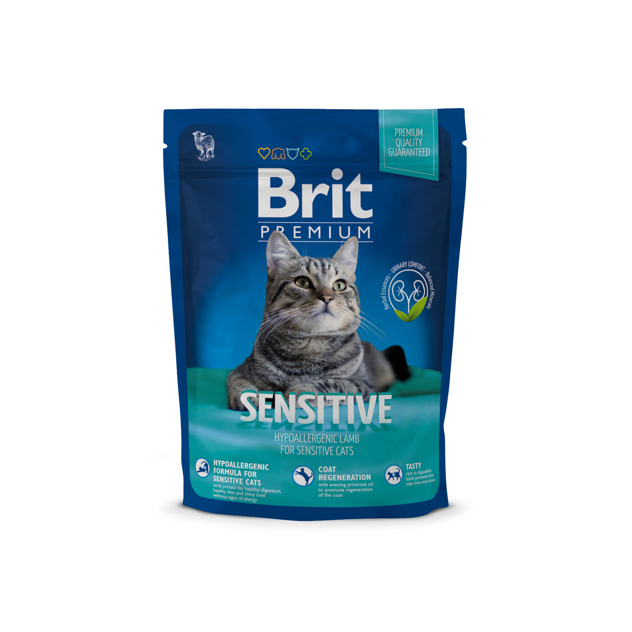 Brit Premium Sensitive Cat (Ягненок), 400 гр - фото 1 - id-p208679550