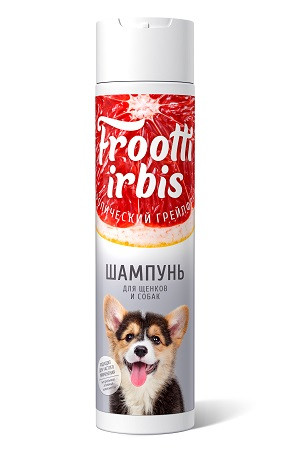 Шампунь Irbis Frootti "Тропический грейпфрут" для щенков и собак, 250 мл - фото 1 - id-p208675832