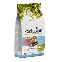 EXCLUSION Monoprotein Puppy Medium Tuna Noble Grain (тунец), 12 кг