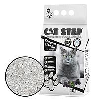 Наполнитель для кошачьих туалетов Cat Step Compact White Carbon, 5 л