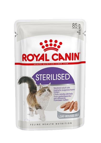 Royal Canin STERILISED (паштет), 85 гр - фото 1 - id-p208675989
