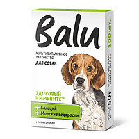 Лакомство мультивитаминное BALU для собак "Здоровый иммунитет", 100 таб.