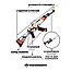 Деревянный автомат VozWooden Active АК-47 Азимов КС ГО/ Asiimov CS GO (резинкострел), фото 2