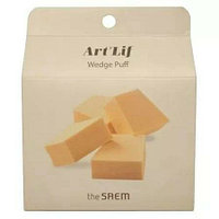 The Saem Art'Lif Спонжи косметические Art'Lif Wedge Puff(4P)