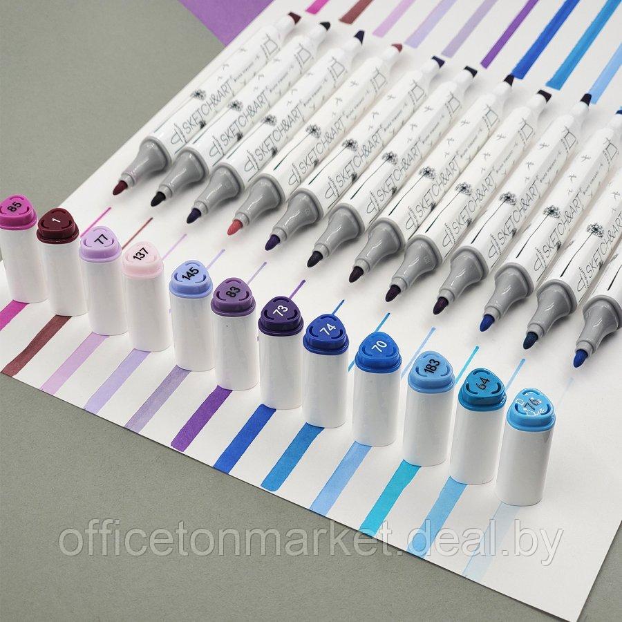 Набор двусторонних маркеров для скетчинга "Sketch&Art", 48 цветов - фото 4 - id-p208682623