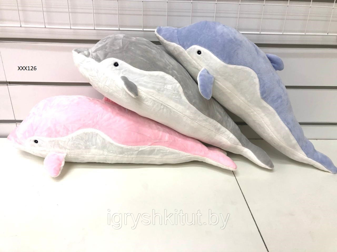 Мягкая игрушка Дельфин, разные цвета - фото 1 - id-p208685549