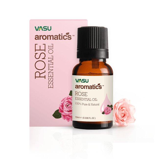 Эфирное масло Розы, Rose essentail oil, VASU Индия 10 мл