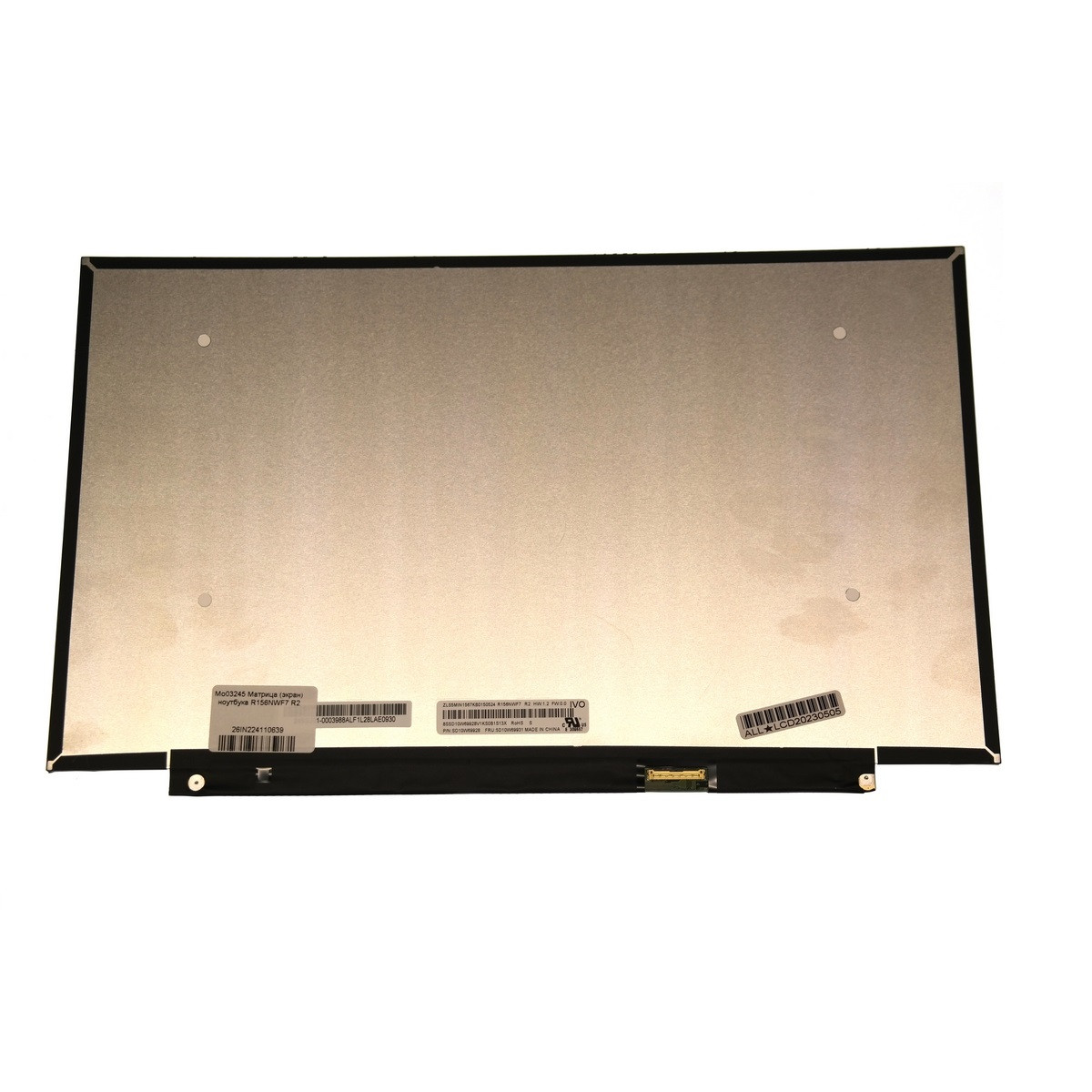 Матрица (экран) ноутбука 15,6 1920x1080 R156NWF7 R2 IPS 60 Hz 40 pin EDP узкий Мат 300 кд/м? 45% NTSC