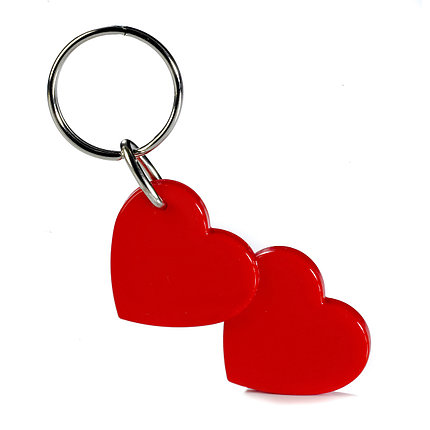 Брелок акриловый Double Heart, фото 2