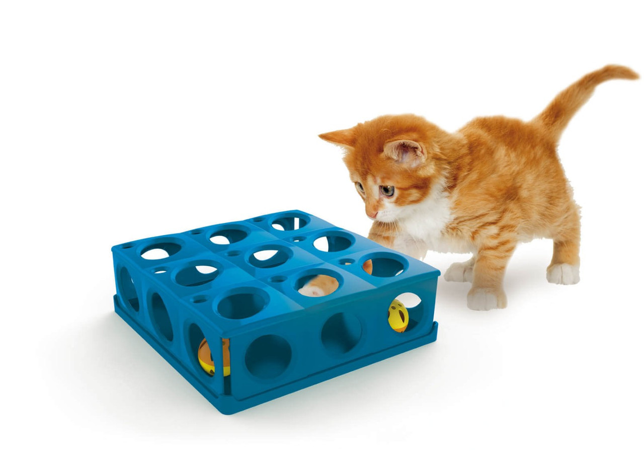 Georplast Игрушка для кошек с 2 шариками Tricky - фото 1 - id-p208675359