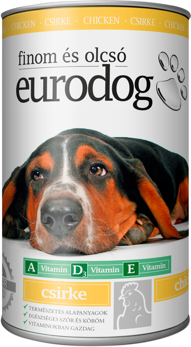 Eurodog с курицей, 415 гр - фото 1 - id-p208675374