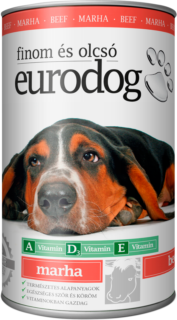 Eurodog с говядиной, 415 гр - фото 1 - id-p208675375