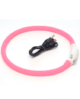 Ошейник For friends светящийся с USB зарядкой, 60 см
