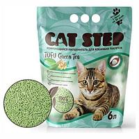 Наполнитель для кошачьих туалетов Cat Step Tofu Green Tea, 6 л