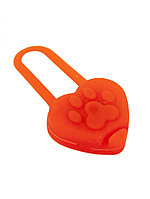 Брелок-маячок "For friends" (в виде сердца) для собак, 6,2 см