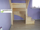  Лестницы из сосны для дачи К-001М, фото 4