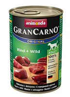 Animonda GranCarno (говядина и дичь), 400 гр