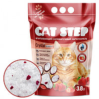 Наполнитель для кошачьих туалетов Cat Step Клубника, 3,8 л