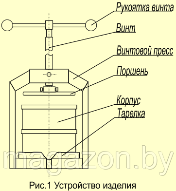 Соковыжималка СВР-01М, 5л - фото 4 - id-p208695362