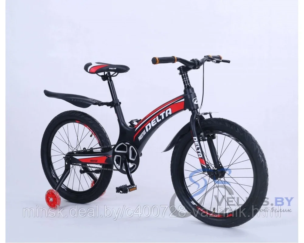 Велосипед детский Delta Prestige Maxx 20 (черный/красный) - фото 2 - id-p208695495