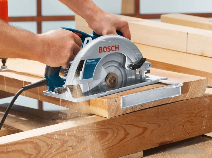 Дисковая пила Bosch GKS 190 Professional [0601623000] - фото 3 - id-p208696271
