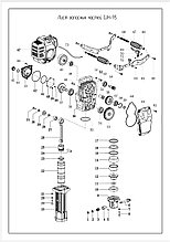 Корпус цилиндра (№18) для FROSP GJH-95