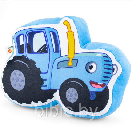 Детская мягкая игрушка подушка антистресс, герои мультфильма Синий трактор, подушки обнимашки для детей - фото 3 - id-p208704366