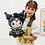 Детская мягкая игрушка Kuromi Куроми герои из мира Хеллоу Китти, мягкие плюшевые фигурки игрушки антистресс, фото 3