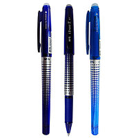 Ручка гелевая стираемая, Пиши-Стирай синяя, 0,6мм, прорезиненый корпус
