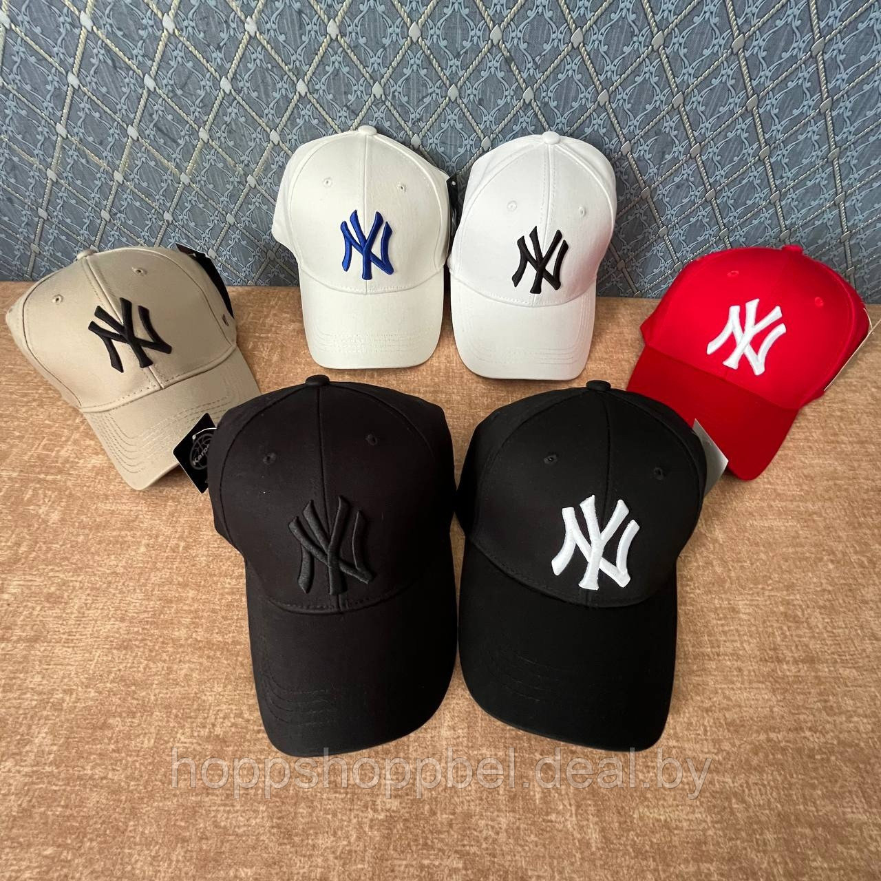 Кепки брендовые / бейсболки NY / черная кепка Нью-Йорк - фото 4 - id-p200063469