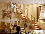 Деревянные лестницыиз сосны К-002М, фото 3