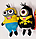 Детская мягкая игрушка Миньон герои мультсериала Minions, мягкие плюшевые фигурки игрушки антистресс, фото 3