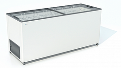 Морозильный ларь FROSTOR (Gellar) F 600 C прямое стекло (-18…-22C, 6 корзин 520 л)