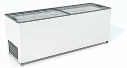 Морозильный ларь FROSTOR (Gellar) F 700 C прямое стекло (-18…-22C, 7 корзин 590 л)