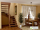 Деревянные лестницы из сосны К-003М, фото 7