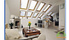 Мансардное окно Velux optima, GZL 1051B, ручка сверху (снизу) (дерево), фото 2
