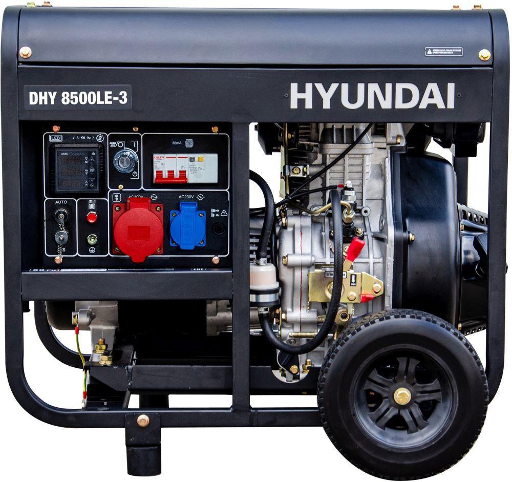 Генератор Hyundai DHY 8500LE-3 7.2кВт - фото 1 - id-p208717065