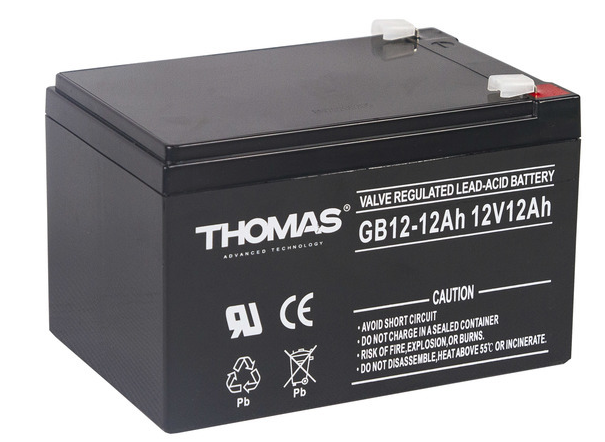 Аккумулятор свинцово-кислотный THOMAS (12 A/H), 12V - фото 1 - id-p208720457