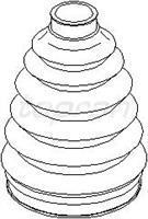 Пыльник ШРУСа наружный 109 414 546 HANS PRIES VW Sharan, Seat Alhambra all 99>