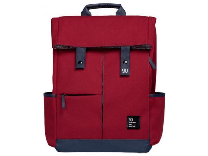 Рюкзак Xiaomi 90 Points Vibrant College Casual Backpack Red - фото 1 - id-p208520527